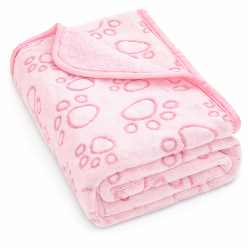 Cosy Fleece Cat Blanket (Soft & Washable)