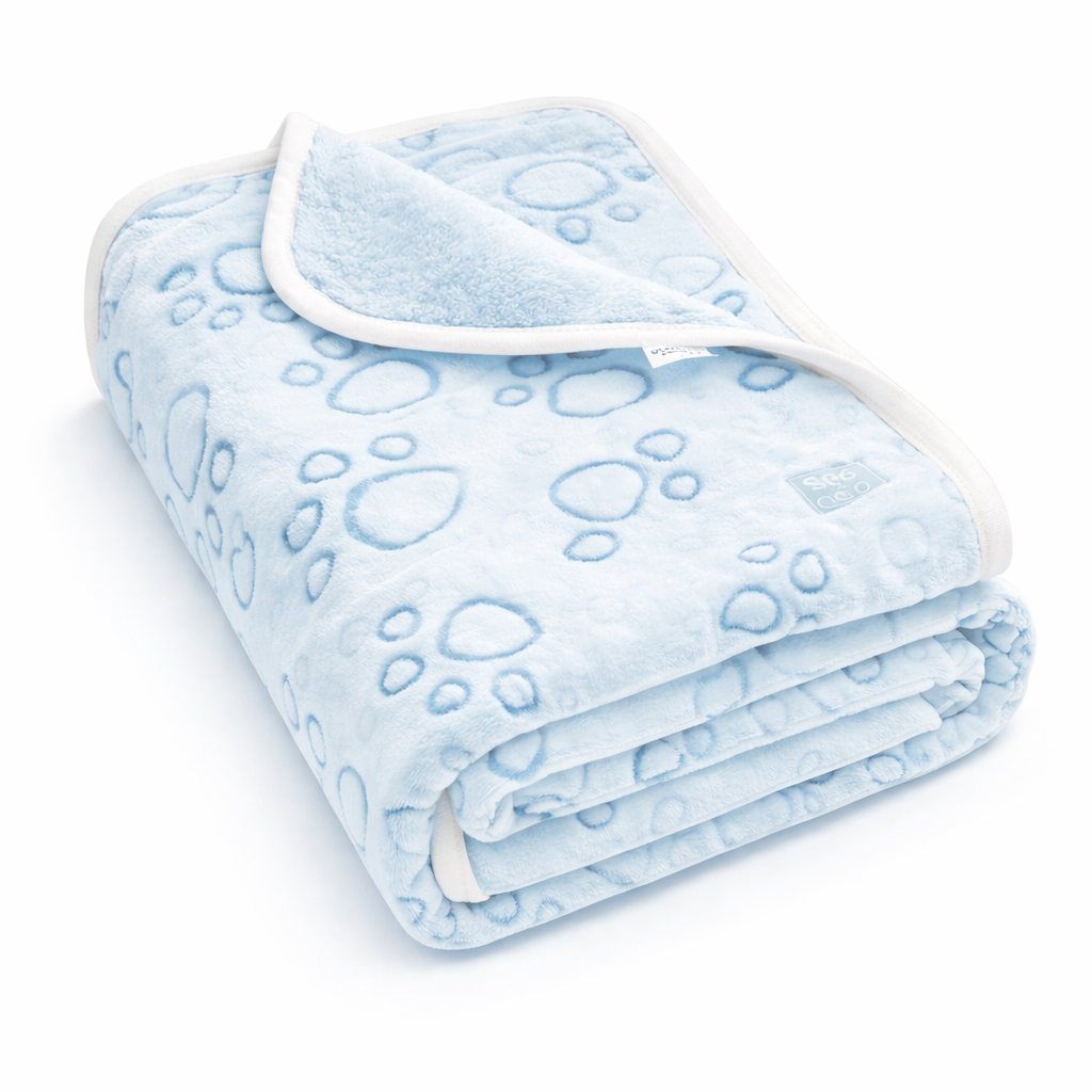 Cosy Fleece Cat Blanket (Soft & Washable)